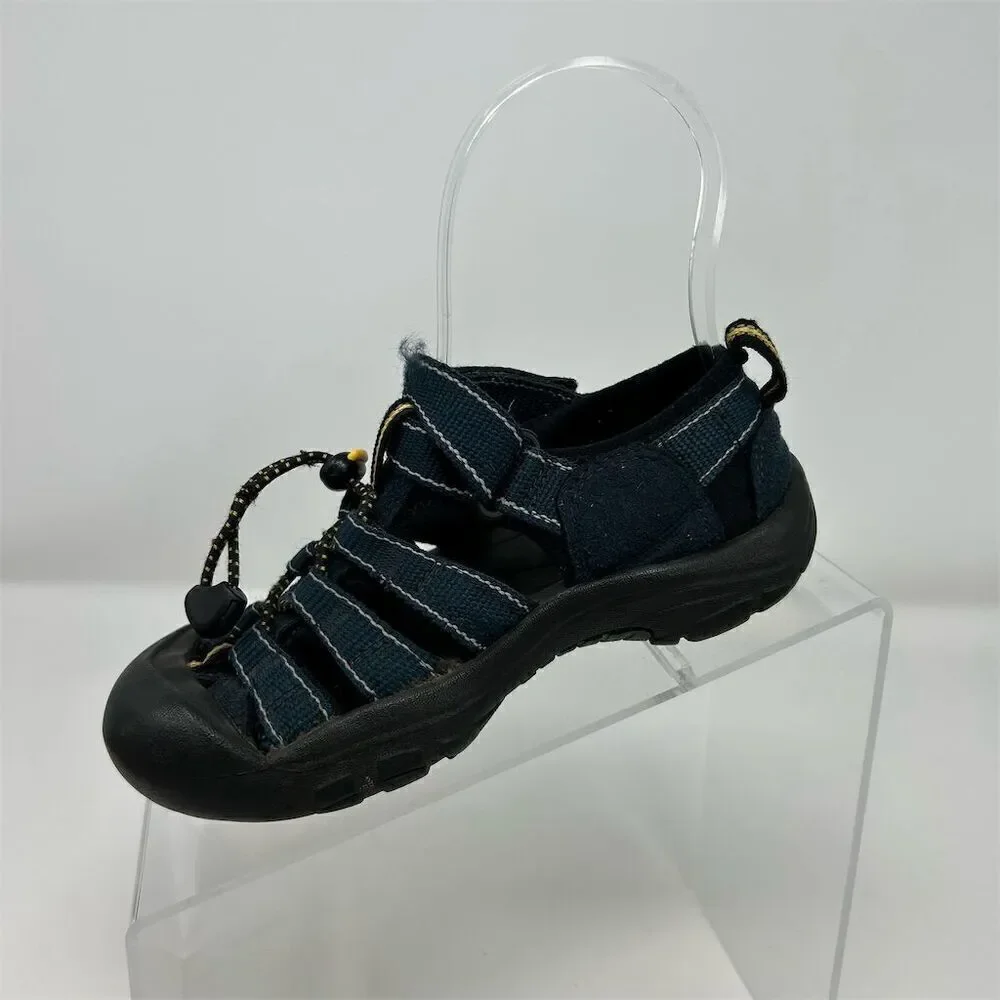 KEEN Newport H2 Youth Kids Waterproof Sandals Navy Blue Size 13